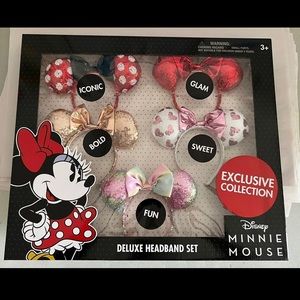 Disney Minnie Mouse Exclusive Collection Deluxe Headband Set